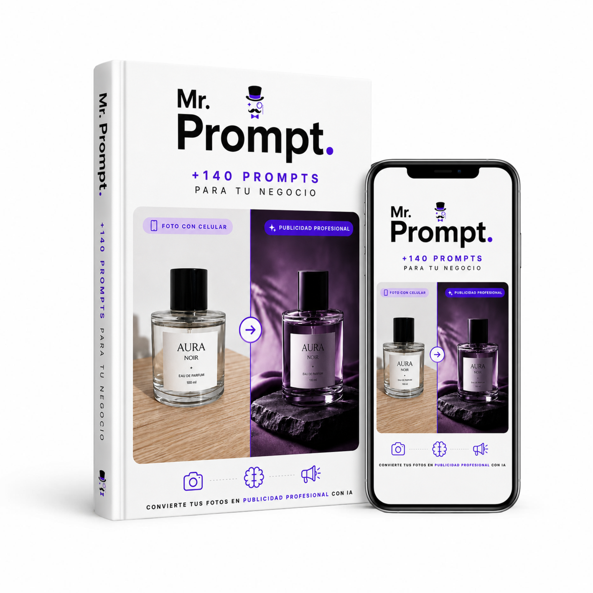 Ebook de +140 Prompts con IA